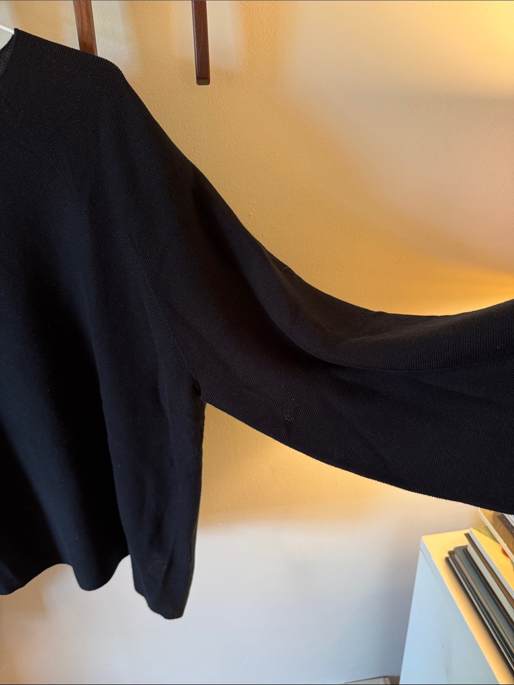 Uniqlo Black Long Sleeve Crewneck Top - Picture 3 of 9